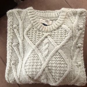 Chunky Cable Knit Sweater - Universal Thread - L